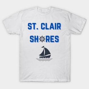 St. Clair Shores Boat Shirt T-Shirt